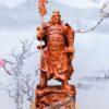 Tượng gỗ Quan Công Chống Đao bằng gỗ Hương [6,800,000] (1)