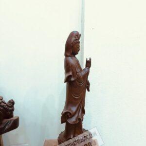 Tượng gỗ Quan Thế Âm Bồ Tát đứng đài sen cao 40 [2,500,000 ₫d_files (2)