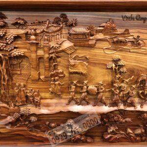 Tranh Gỗ Vinh Quy Bái Tổ [26,000,000] (2)