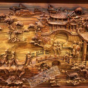 Tranh Gỗ Vinh Quy Bái Tổ [26,000,000] (3)