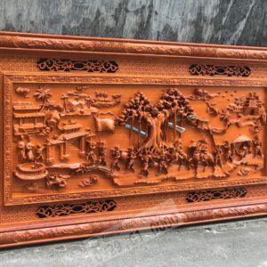 Tranh Vinh Quy Bái Tổ Gỗ Hương Cực Đẹp [11,500,000] (3)3